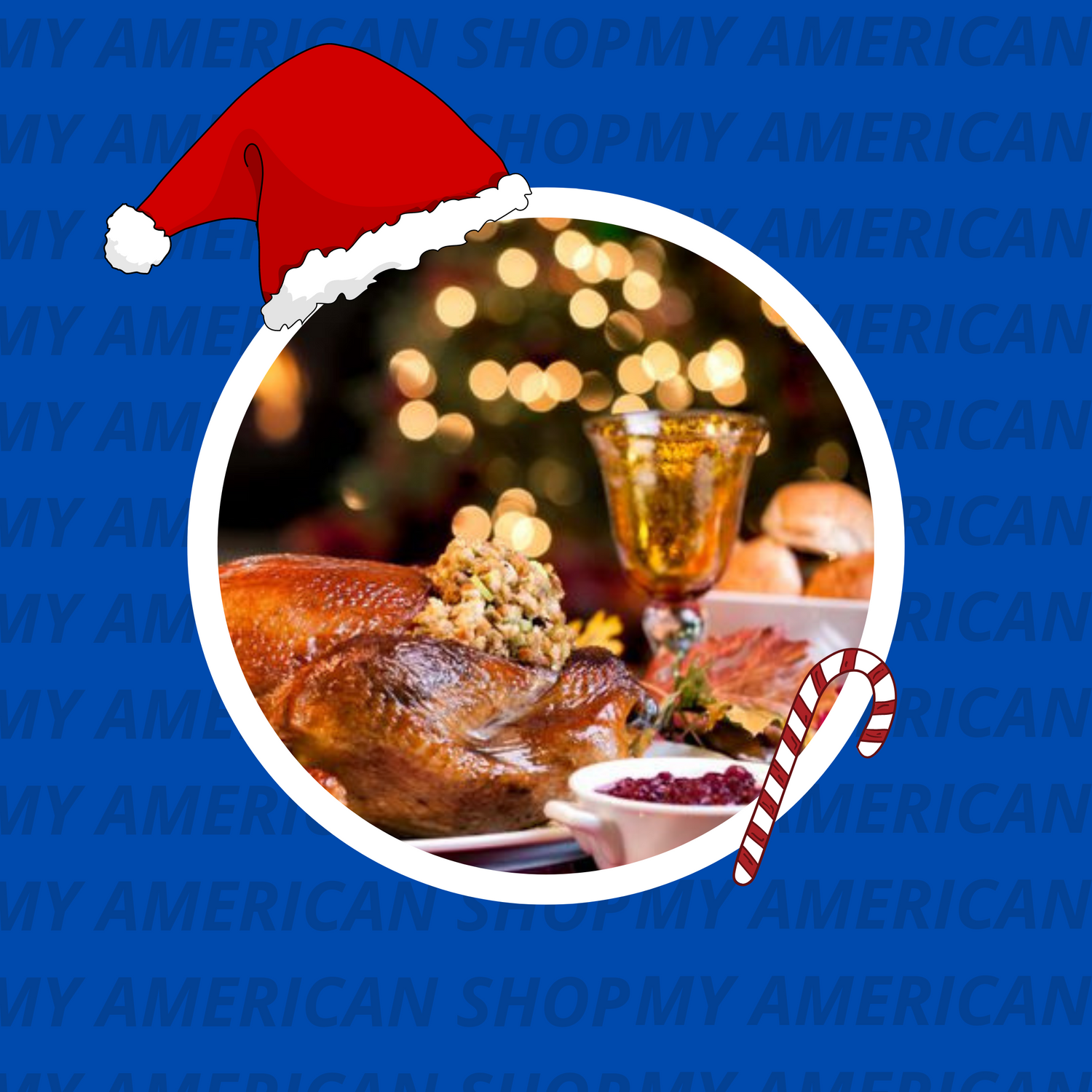 Un repas de Noël à la mode américaine