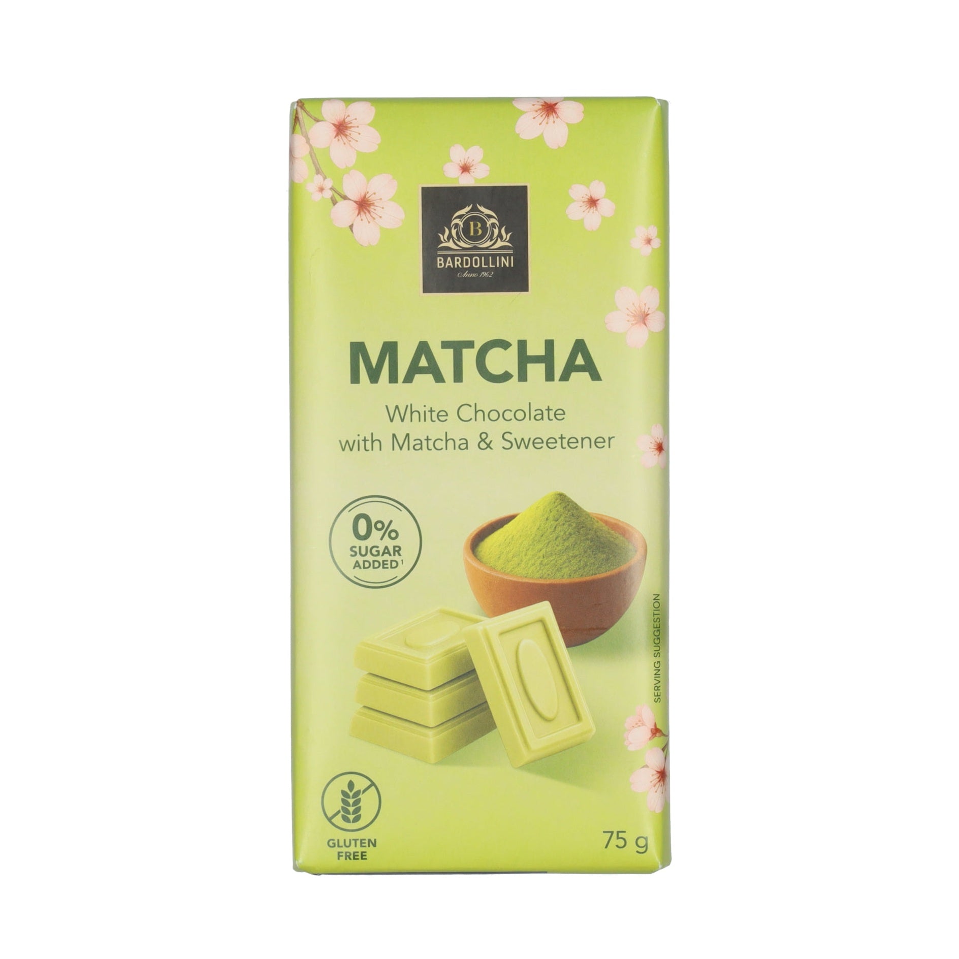 Bardollini Matcha White Chocolate Bar - My American Shop