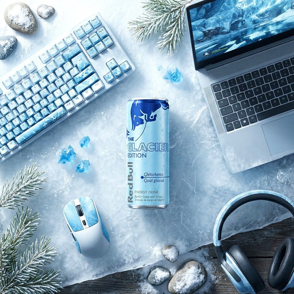 Red Bull Energy Drink Glacier Edition
