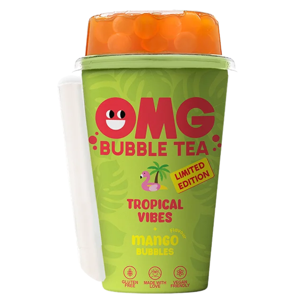 OMG Bubble Tea Tropical Vibes Mangue