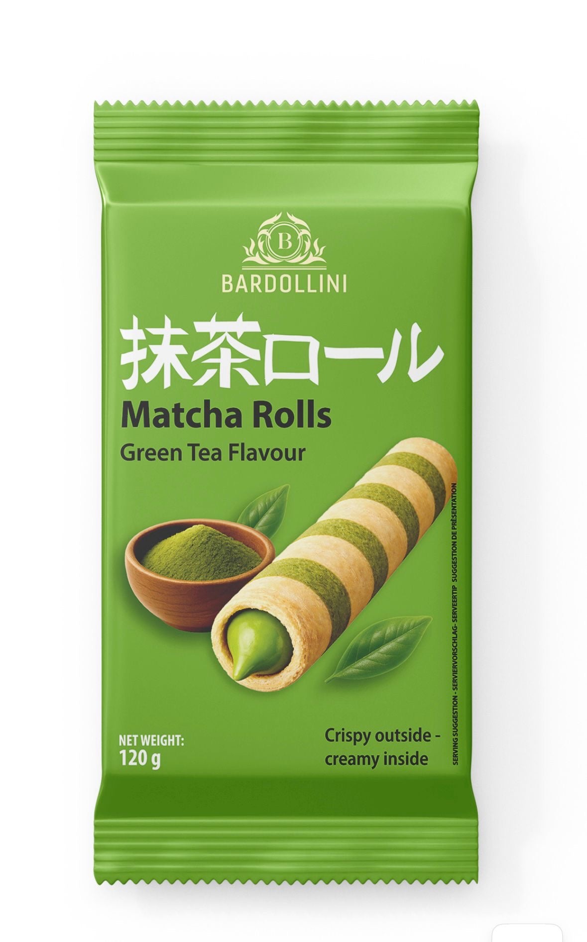 Bardollini Match Rolls Green Tea Flavour - My American Shop