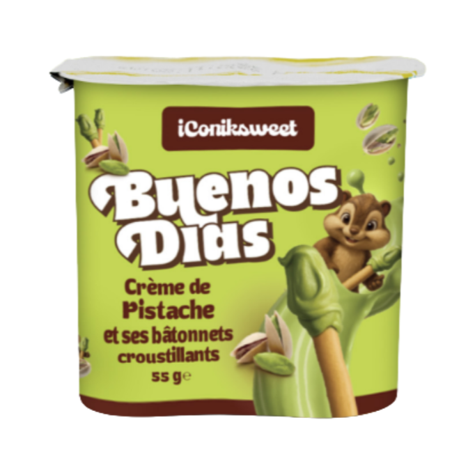 Buenos Dias Pistachio Cream Sticks