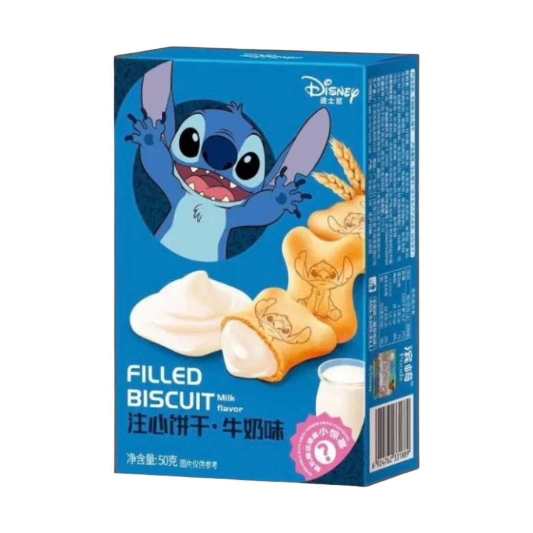 Disney Stitch Filled Biscuit Milk Flavor - My American Shop