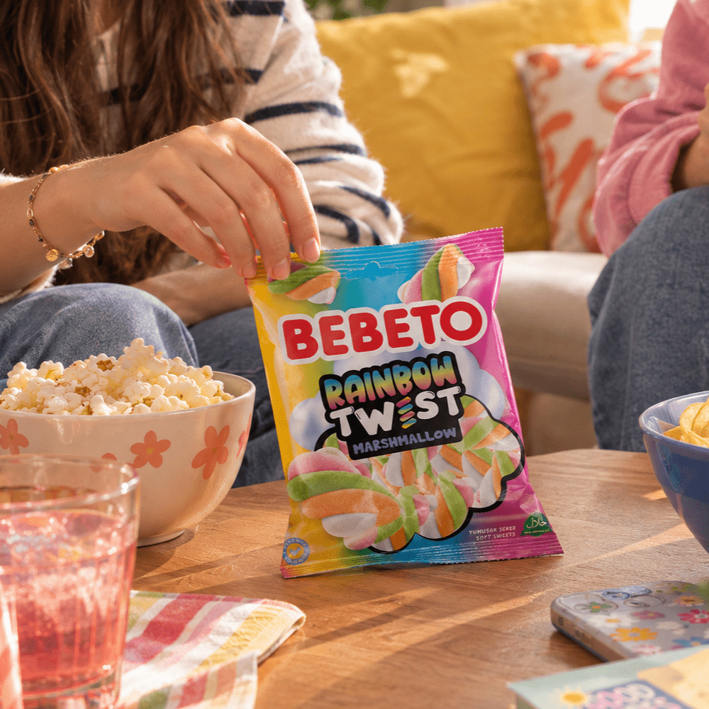 Bebeto Marshmallow Regenboog Twist