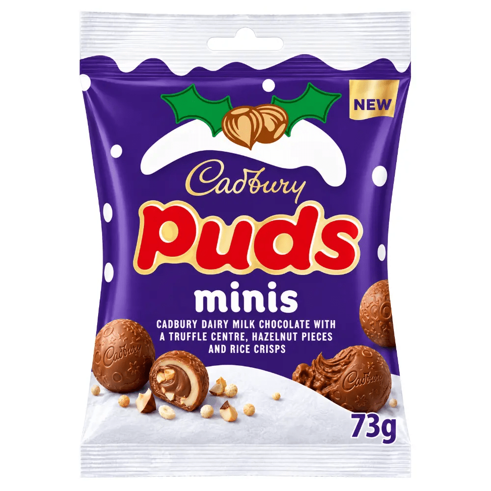 Cadbury Dairy Milk Mini Puds-chocoladezak