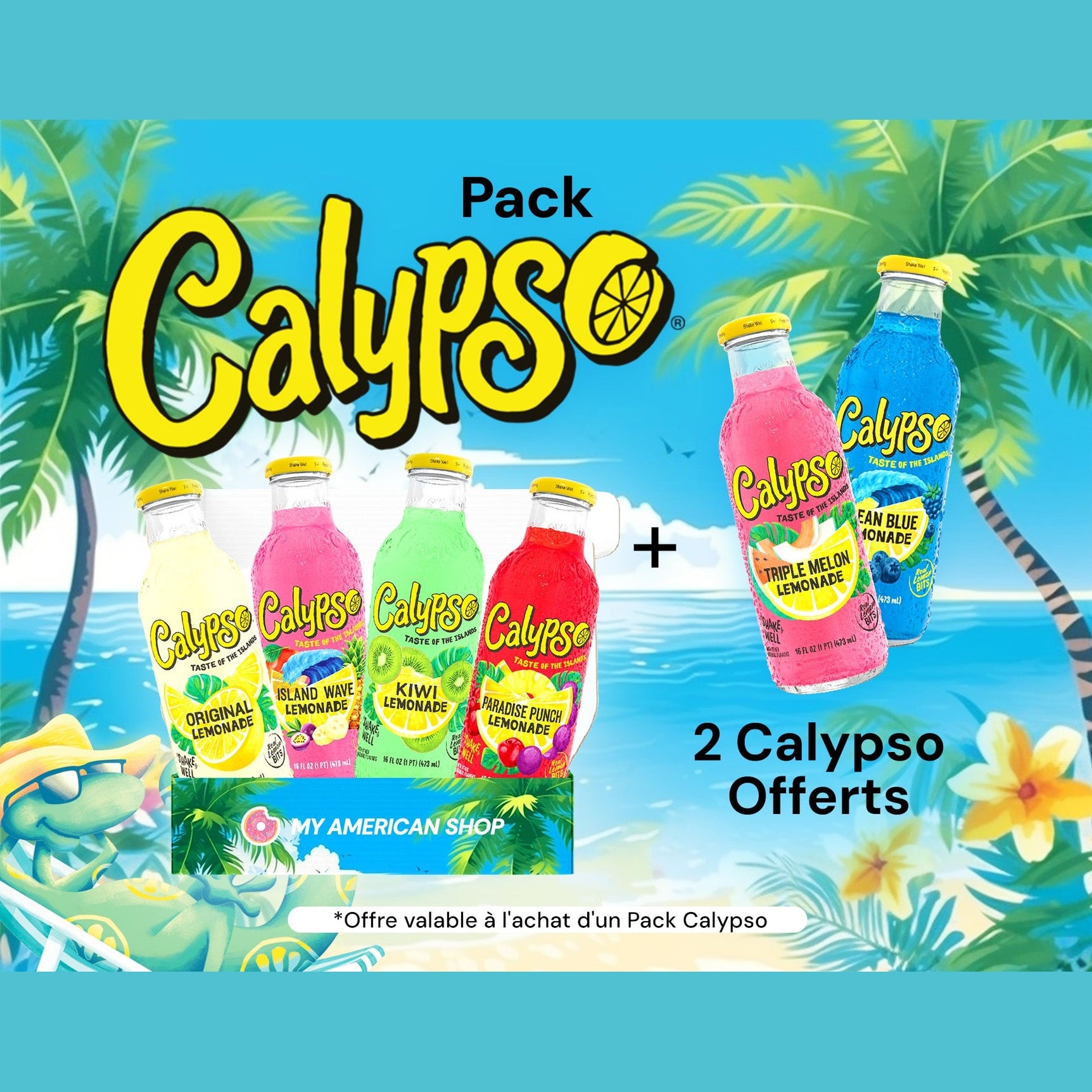 Pack Calypso (4+2 offerts) - My American Shop