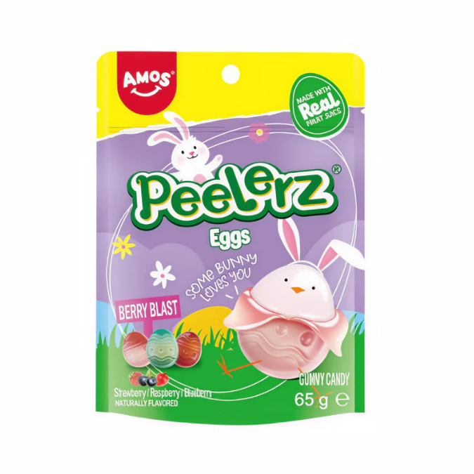 Candy Amos Peelerz Gummy Eieren Pasen