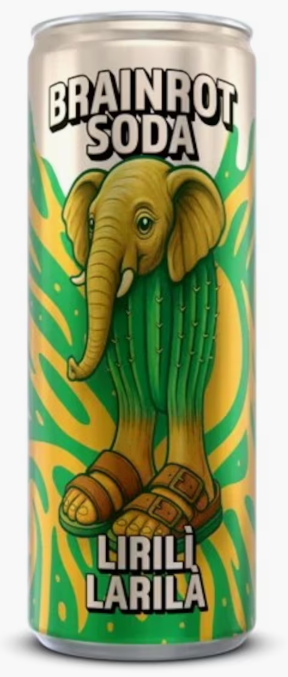 Brainrot Soda Lirili Larila - My American Shop