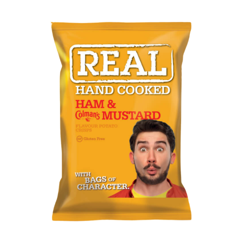 Real Crisp Ham and English Mustard Small - My American Shop