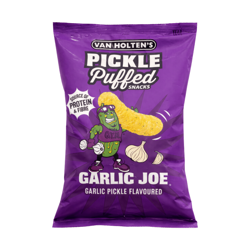 Van Holten's Augurk Gepofte Snacks Knoflook Joe