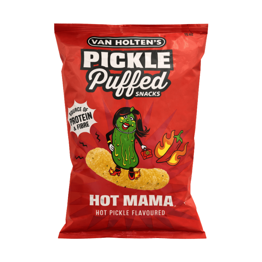 Van Holten's Augurk Gepofte Snacks Hot Mama