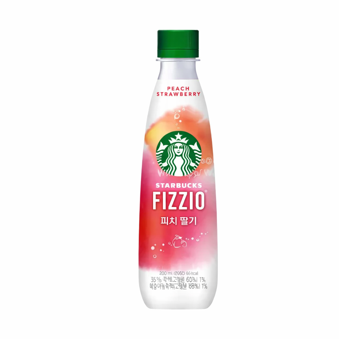 Starbucks Fizzio Peach-aardbei
