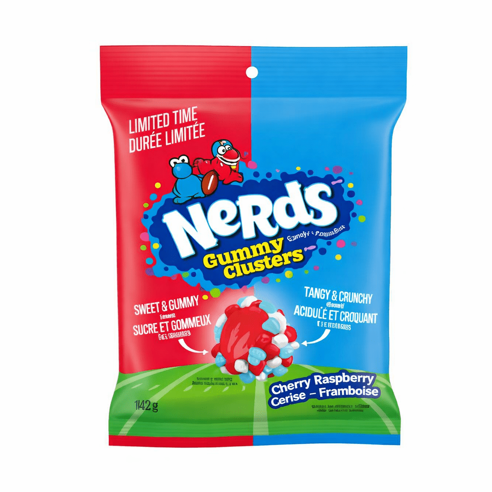 Nerds Gummy Clusters NFL Kersenframboos