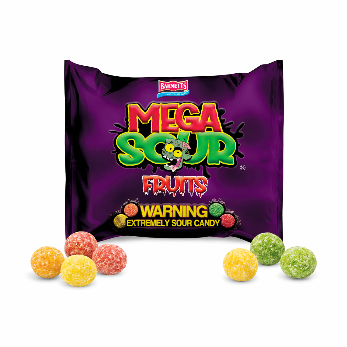 Barnetts Mega Sour Fruits - My American Shop