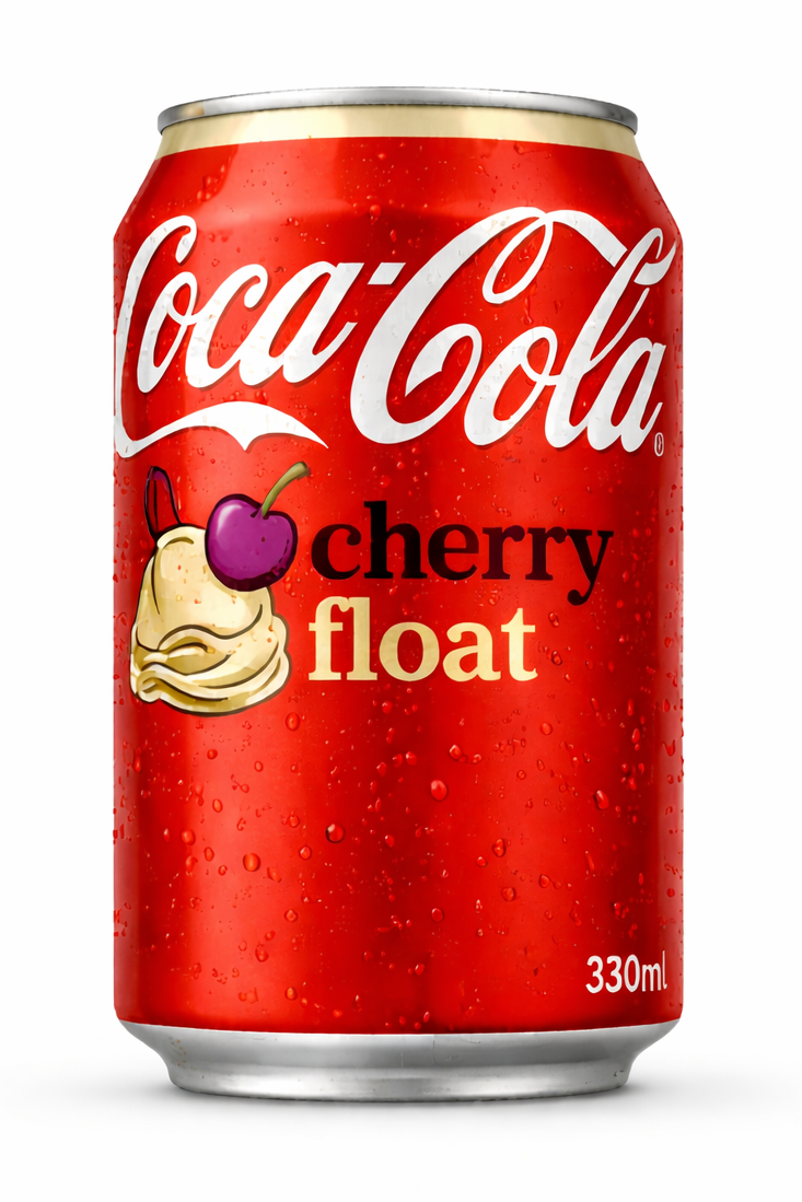 Coca Cola Cherry Float Can
