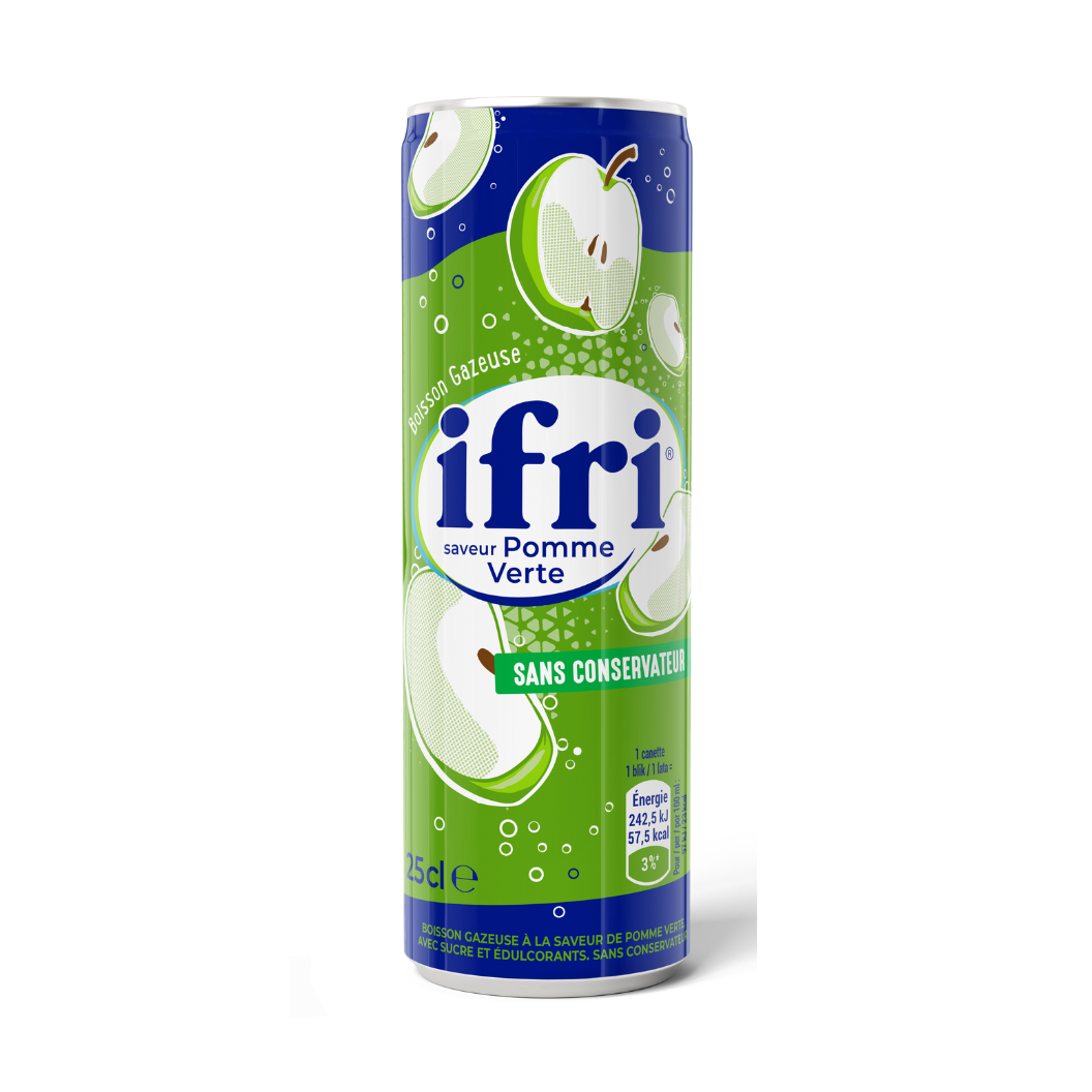 Ifri koolzuurhoudende groene appel