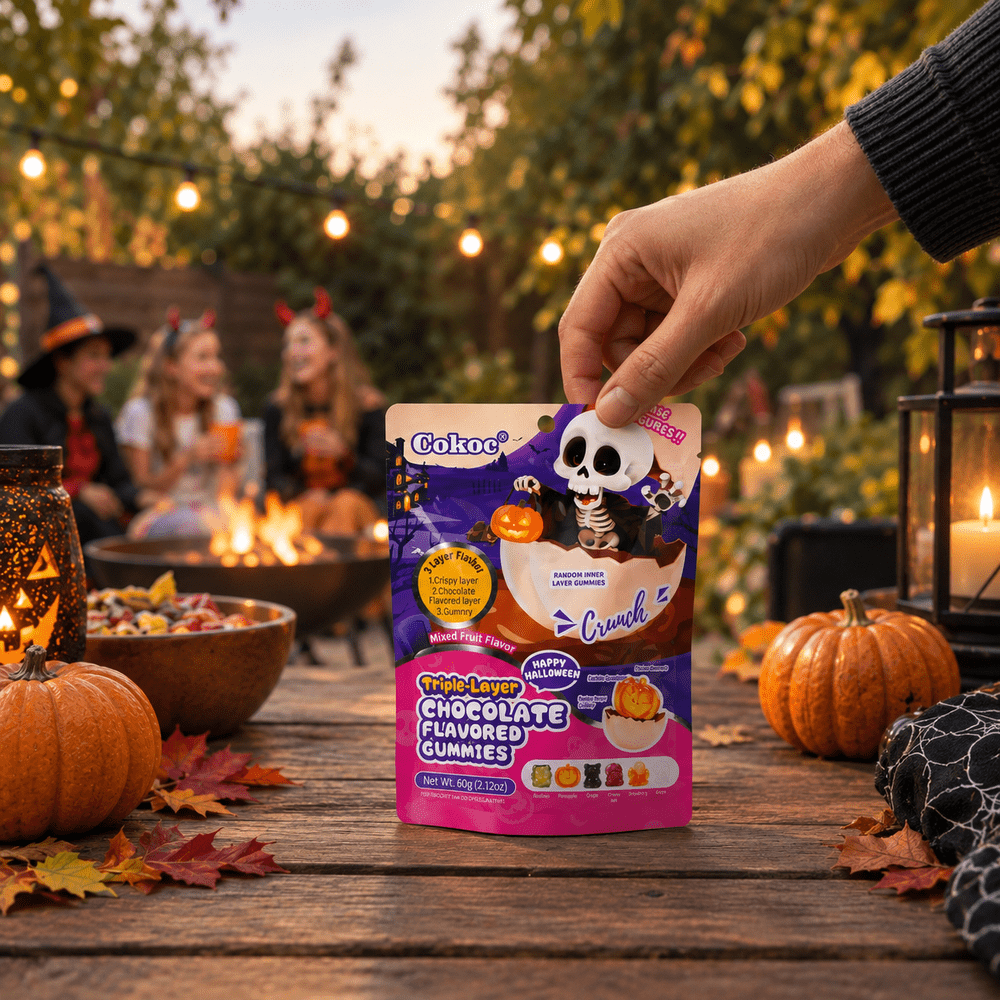 Cokoc Halloween Triple-Layer Gummies