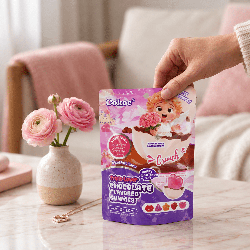 Cokoc Valentine's Day bonbons gélifiés