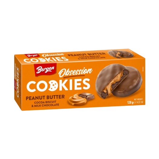 Bergen Obsession Peanut Butter Cocoa Cookies - My American Shop