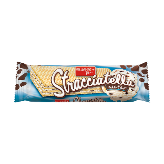 Sweet Plus Stracciatella Wafer Milk Cream And Dark Chocolate Chips - My American Shop