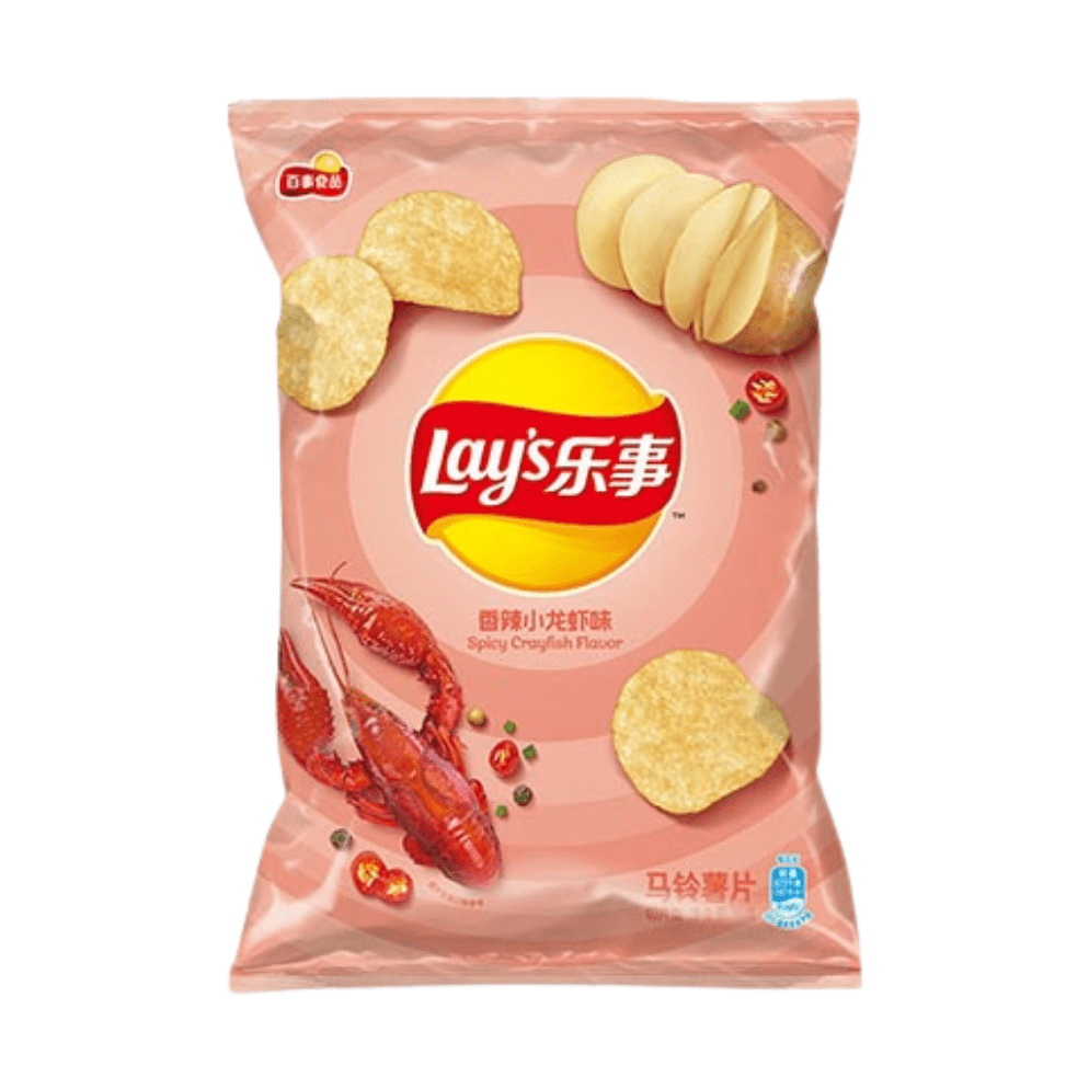 Lay's Spicy Crayfish Flavor - My American Shop