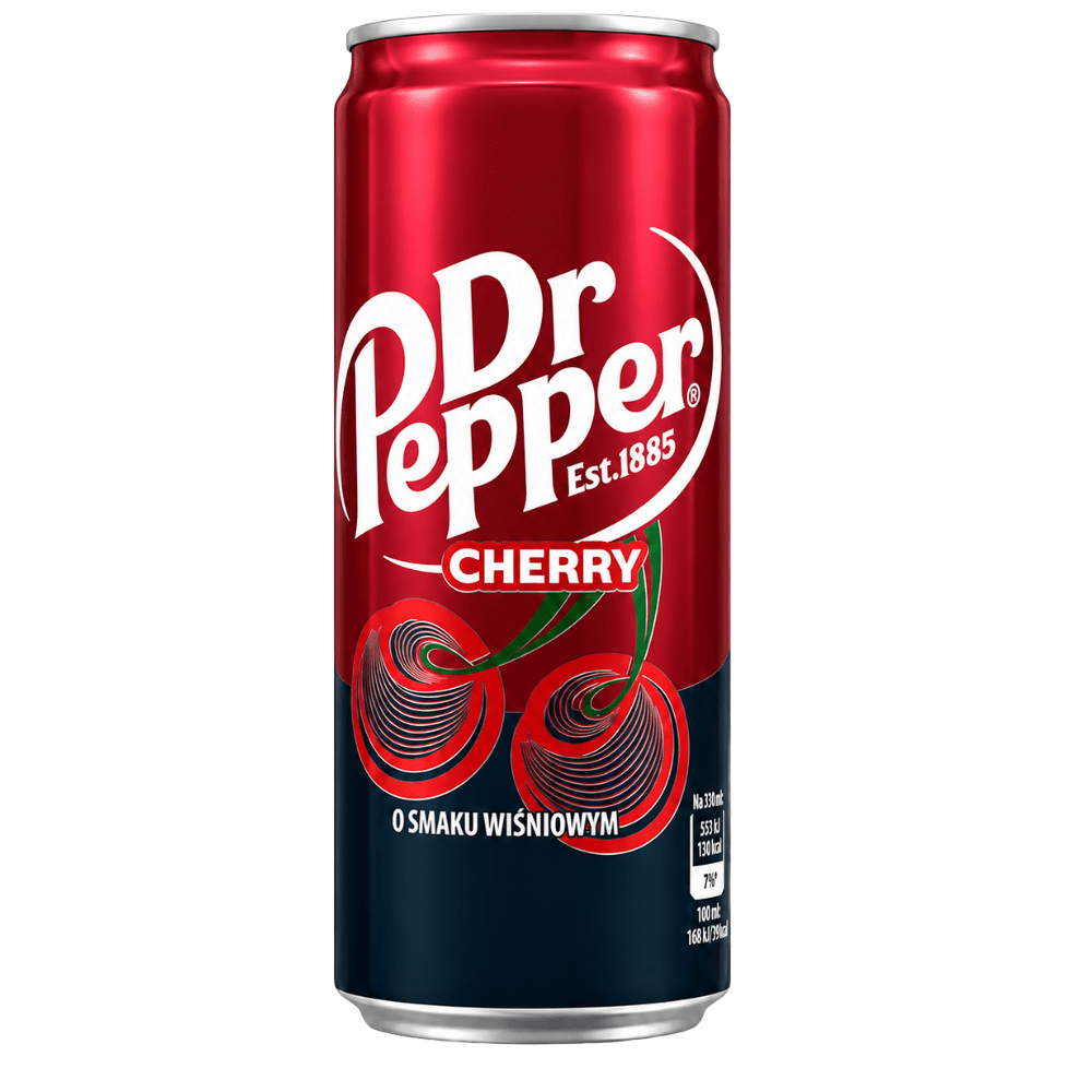 Dr Pepper Slim Can Cherry