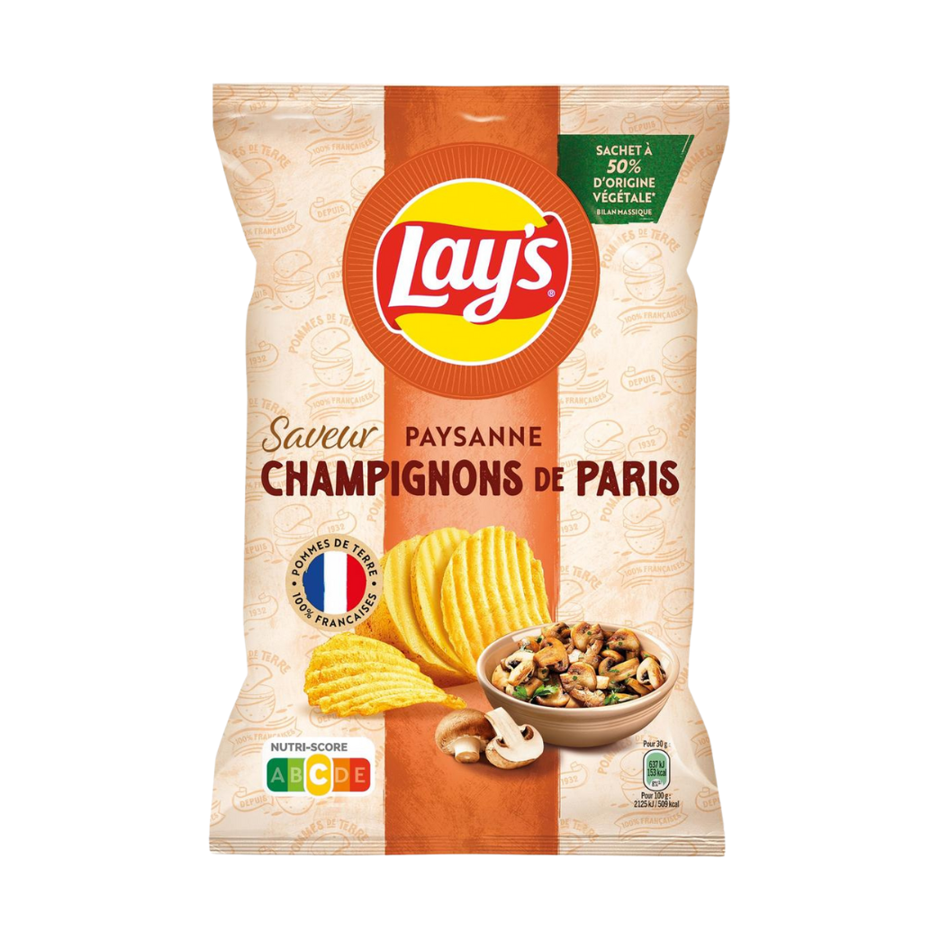 Lay's Paysanne Paddenstoelen uit Parijs