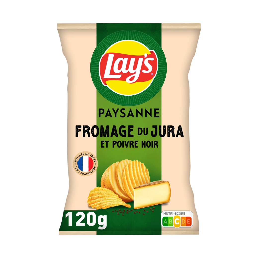 Lay's Paysanne Jurakaas & Zwarte peper