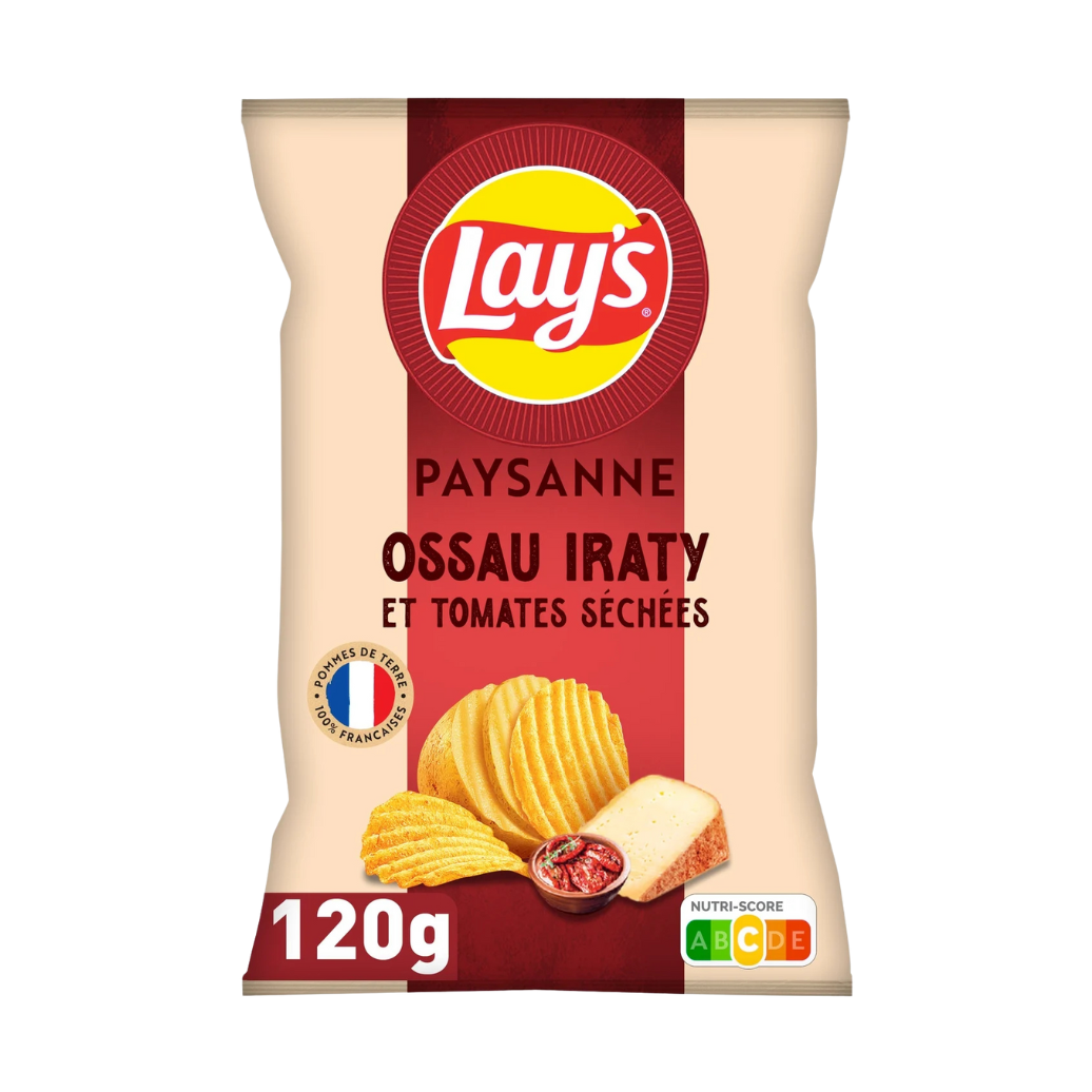 Lay's Paysanne Ossau-Iraty & Zongedroogde tomaat
