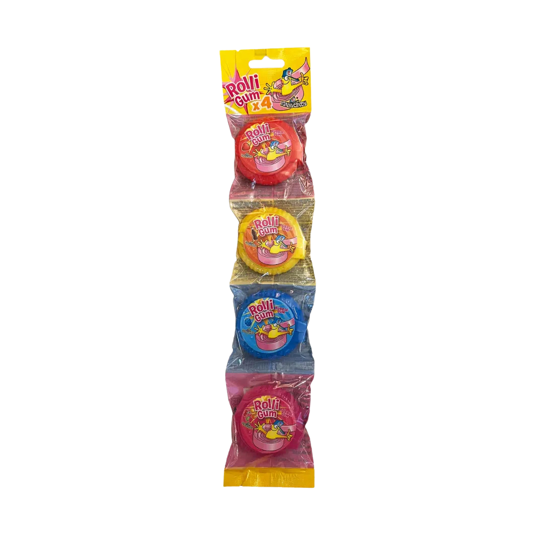 Funnycandy Rolli Gum 4-Pack - My American Shop