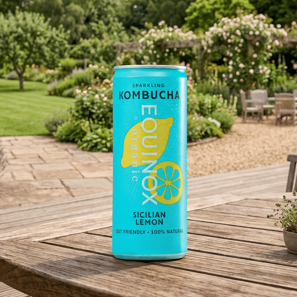 Equinox Biologische Kombucha Siciliaanse Citroen