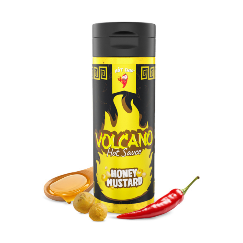 Hot Chip Vulkaan Chili Mosterd Met Honing Hete Saus