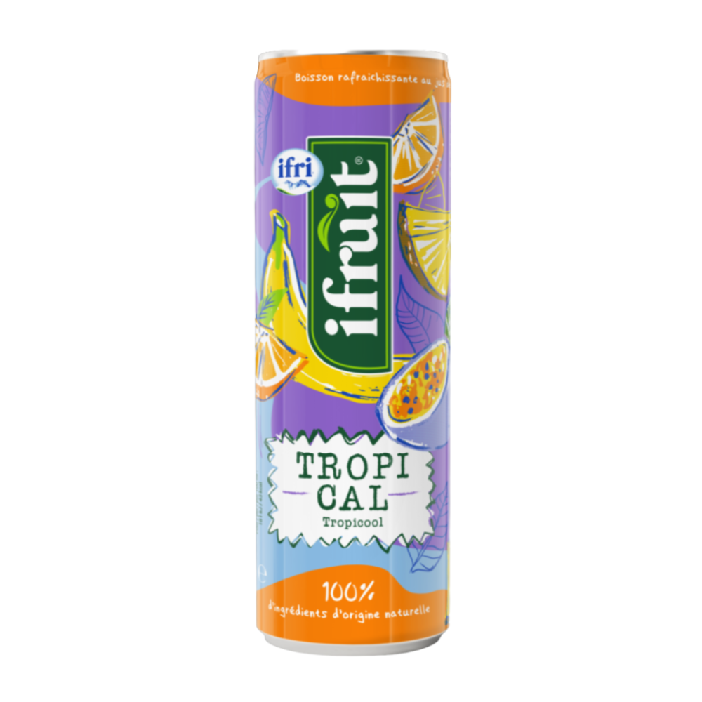 Ifruit tropisch blikje