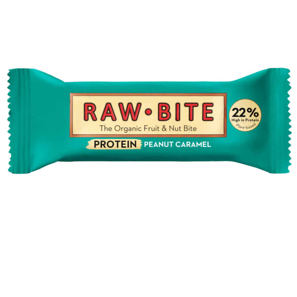 Rawbite Organic Protein Peanut Caramel
