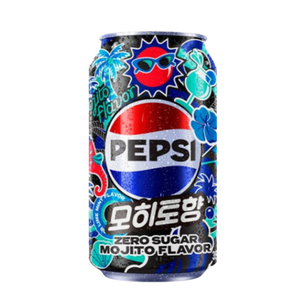 Lotte Chilsung Pepsi Zero Sugar Mojito Flavor - My American Shop