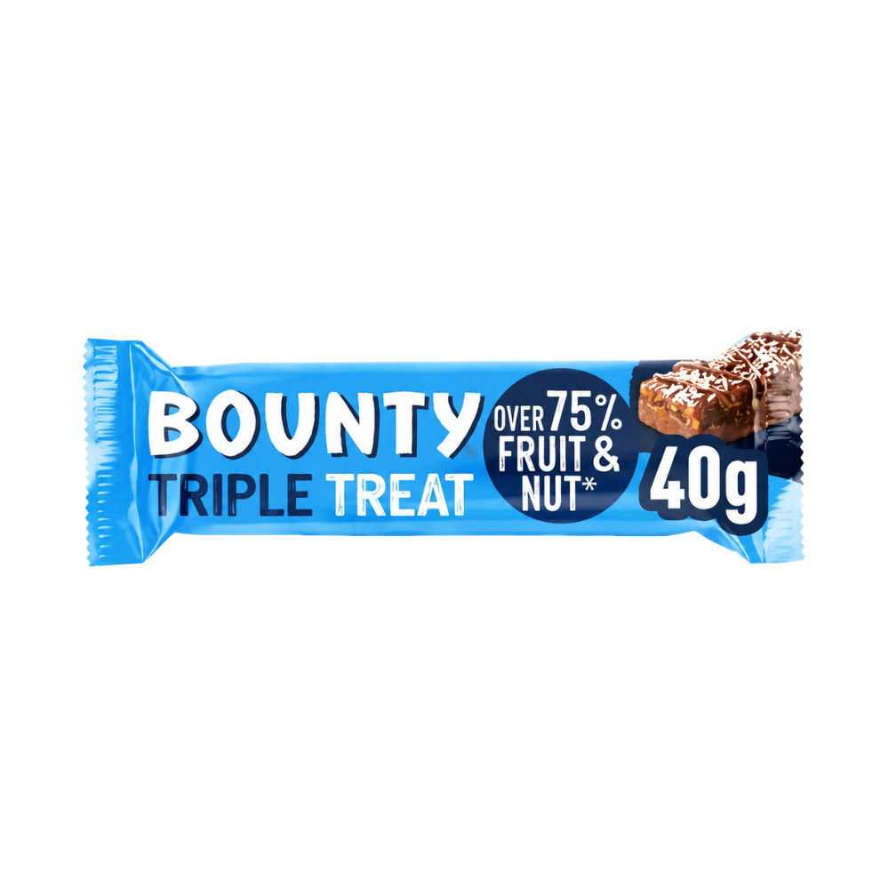Bounty Bar Triple Treat Fruit Noten & Chocolade