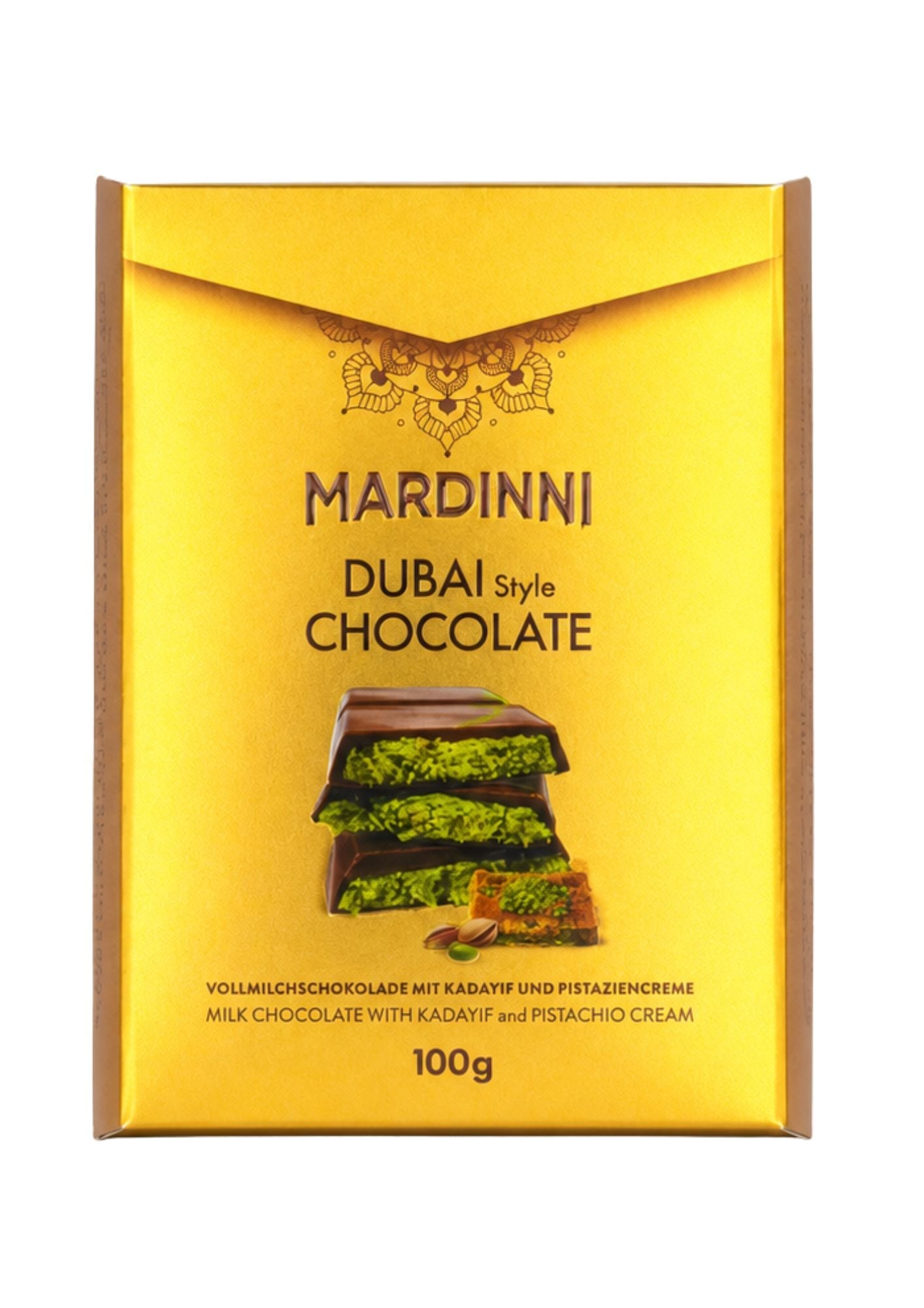 Mardinni Dubai Chocolate With Kunafa & Pistachio Cream Medium