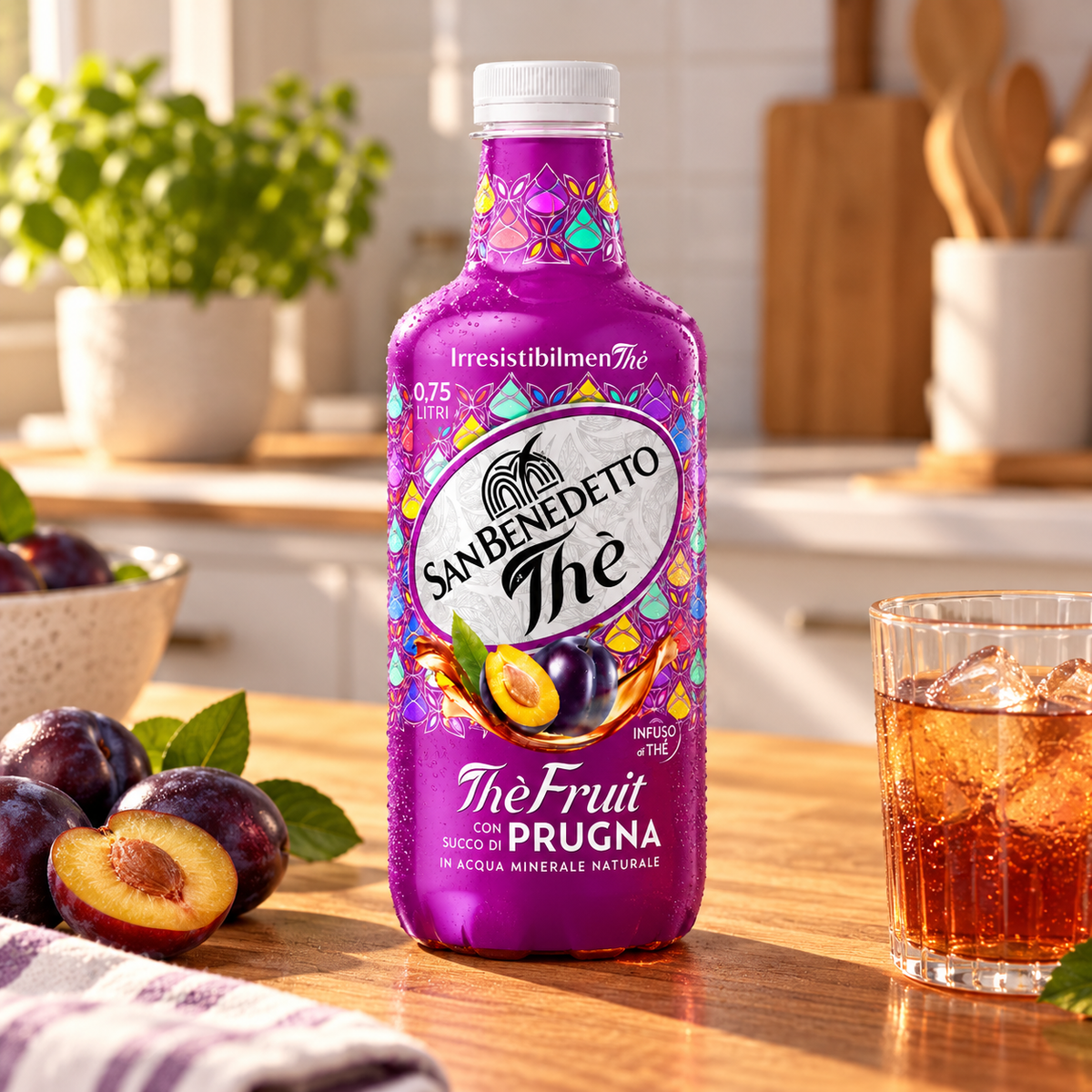 San Benedetto pruimen-fruitthee