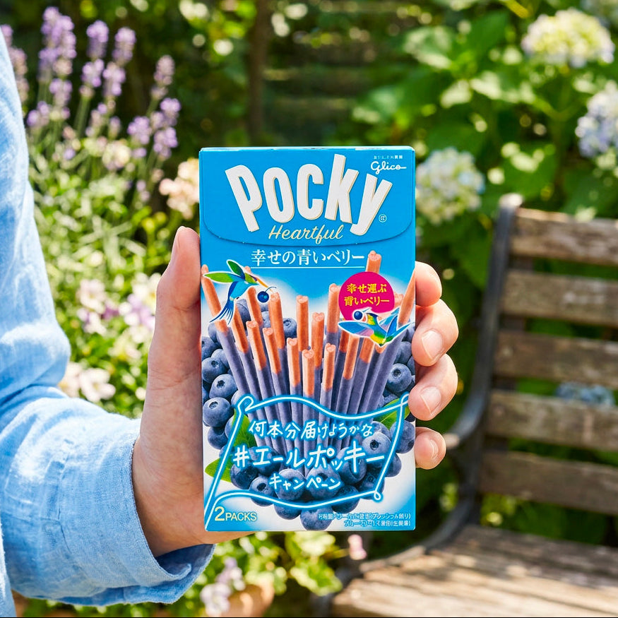 Glico Pocky Heartful Bosbes