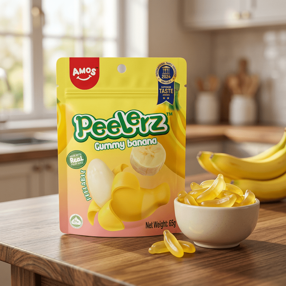 Amos Peelerz Gummy Banaan