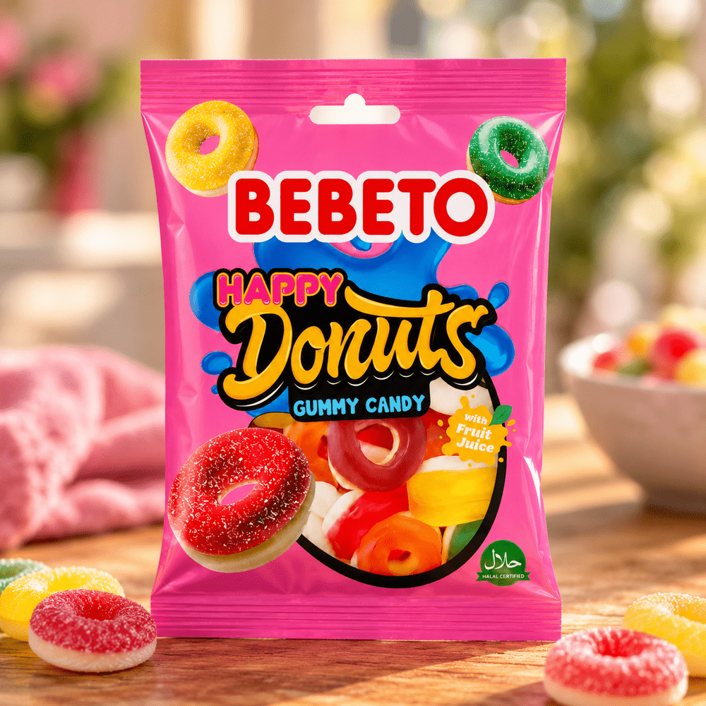 Bebeto Jelly Happy Donuts