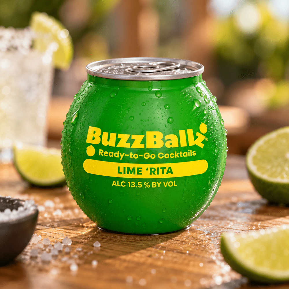 BuzzBallz Lime 'Rita cocktail prêt à boire saveur citron vert 13,5%