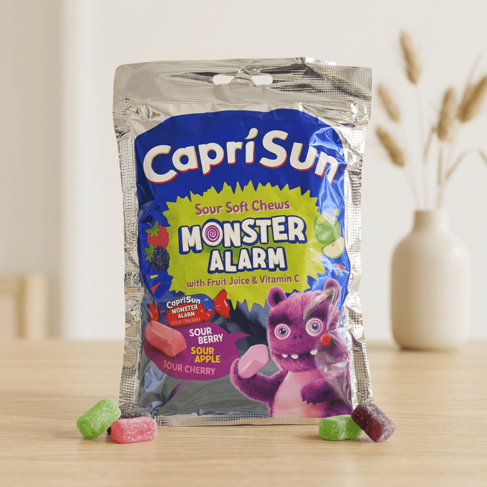 Capri Sun Zure Zachte Kauwgom <tc>Monster</tc> Alarm, bes, appel en kers