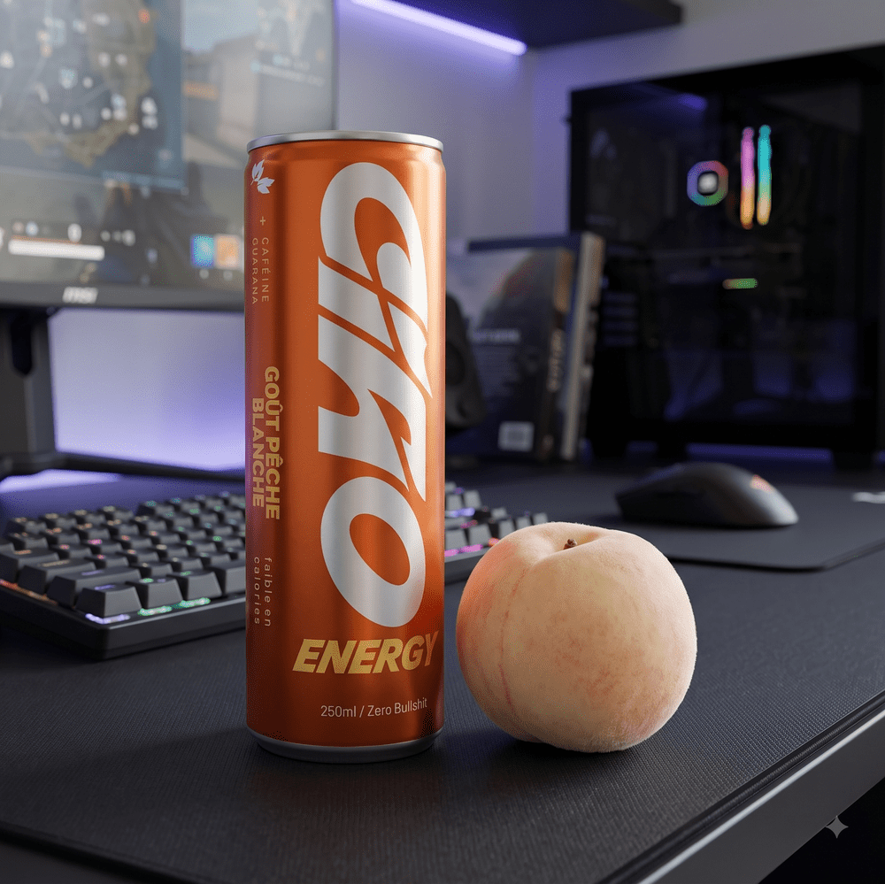Ciao Energy White Peach