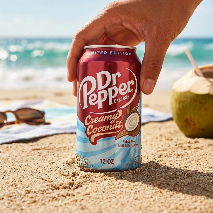 Dr Pepper Romige Kokosnoot