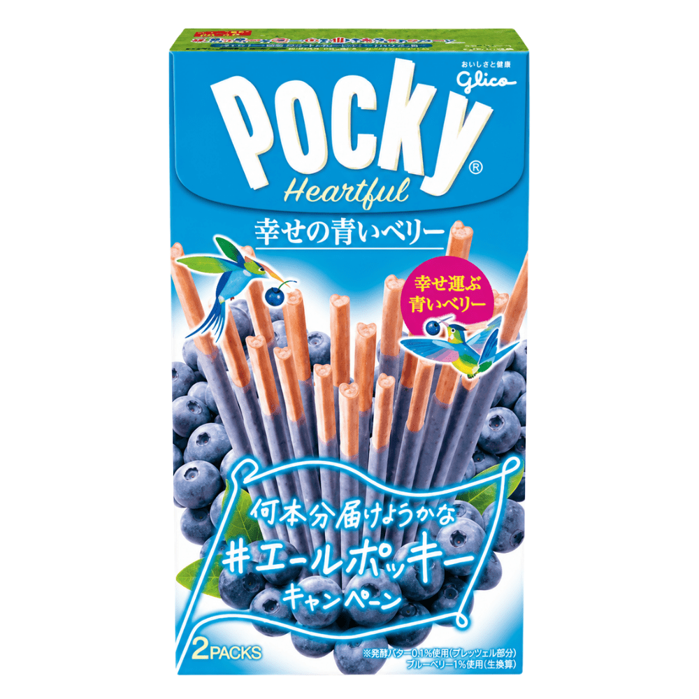 Glico Pocky Heartful Bosbes