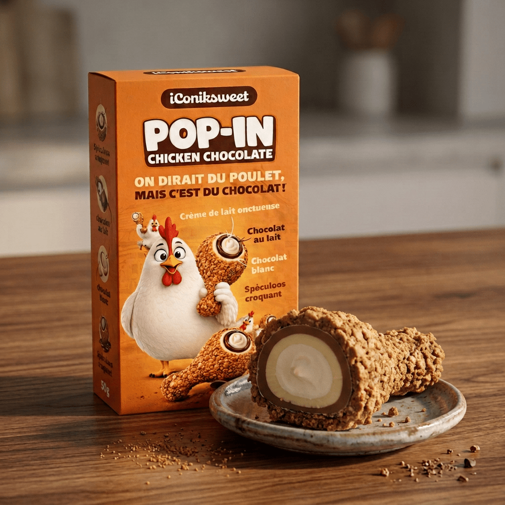 Iconiksweet Pop-In Chicken Chocolate