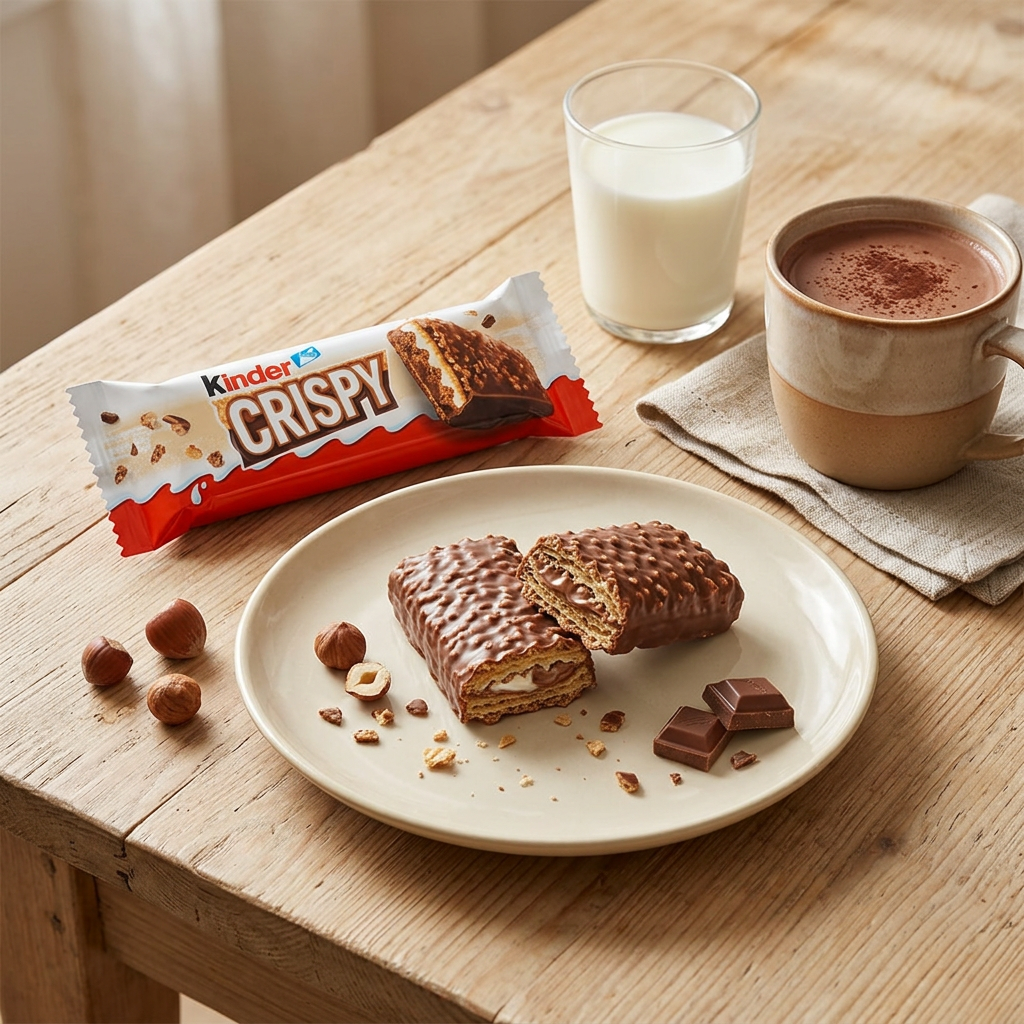 Kinder Crispy Waffle