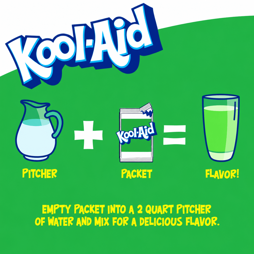 Kool Aid Groene appel