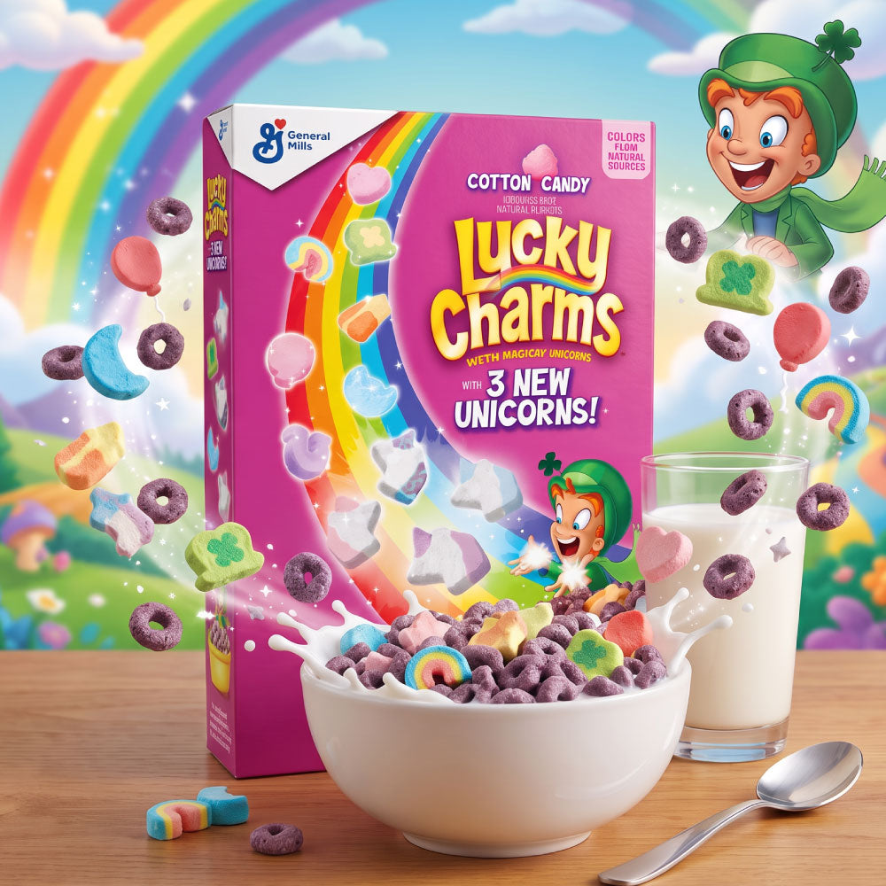 Lucky Charm Cotton Candy